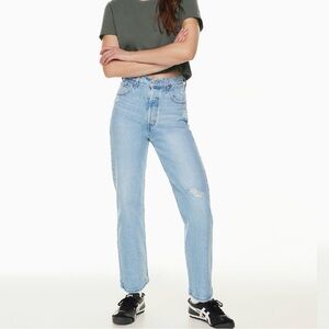 Levi's ribcage straight ankle